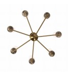 Żyrandole nowoczesne - Maxlight Lampa Wisząca Nova Gold 7L P0633 - produkt 3