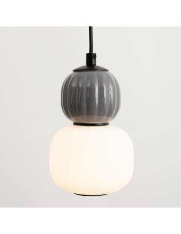 Maxlight Hanging Lamp Modern 5W Opal + Dark Grey P0626 - product 2