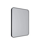Illuminated mirrors - Maxlight Mirror Rectangle 76X91cm Black Illuminated Mirror W0384 - product 1