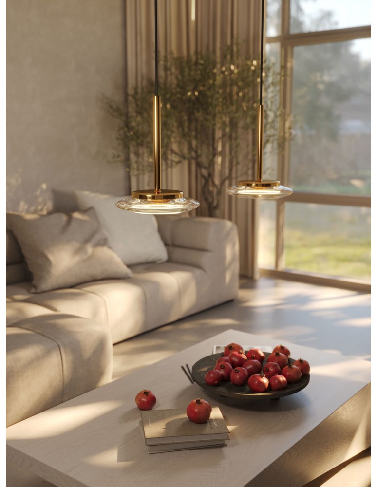 Single pendant lamps - Maxlight Lunaris 6W P0649 Pendant Lamp. - product kolory-swiatla.pl 2