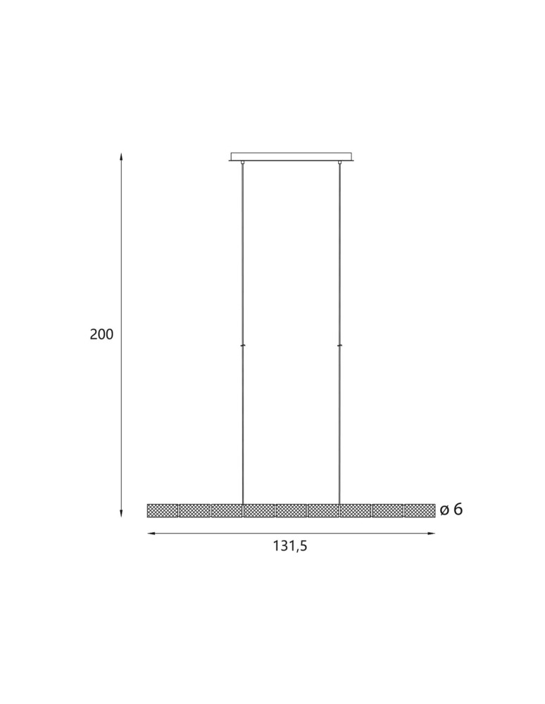 Lampy wiszące nad wyspę - Maxlight Lampa Wisząca Love 37W P0647 - produkt kolory-swiatla.pl 3