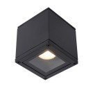 Outdoor ceiling lamps - Lucide AVEN Ceiling 1xGU10 black 22963/01/30 - product 1