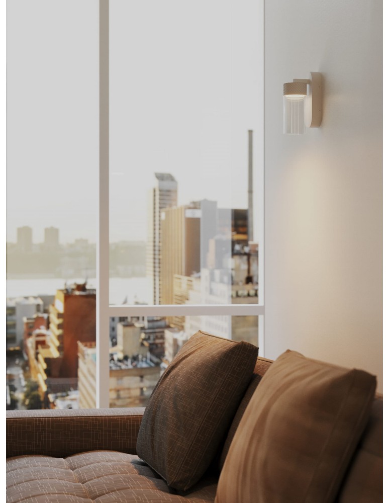 LED wall lamps - Maxlight Wall lamp Fusion White W0419 - product kolory-swiatla.pl 3