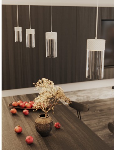 Maxlight Fusion Pendant Lamp White P0646. - product 2