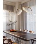 Lampy wiszące designerskie - Maxlight Lampa Wisząca Empire 17W Złota P0637D - produkt 2