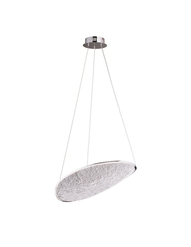 Designer pendant lamps - Maxlight Empire 17W Chrome P0636D Pendant Lamp. - product kolory-swiatla.pl 1