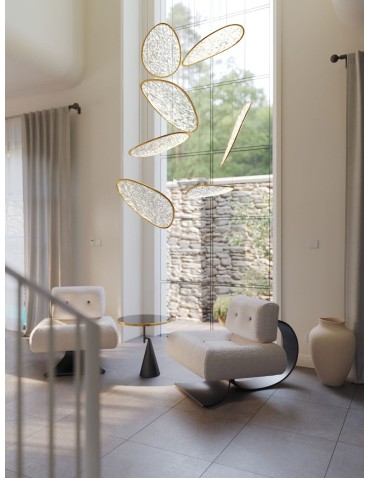 Maxlight Empire 121W Gold P0635D Pendant Lamp. - product 2