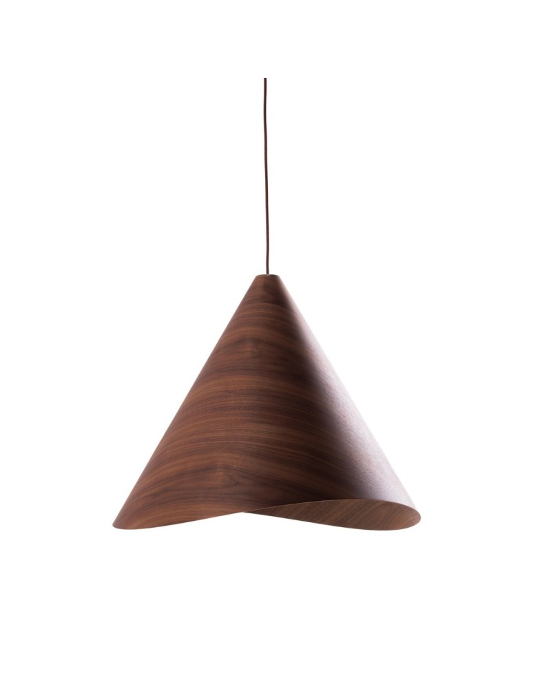 Single pendant lamps - Maxlight Sakura Darkwalnut Wood Pendant Lamp P0610. - product kolory-swiatla.pl 2