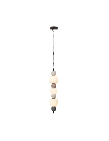 Maxlight Modern 28W Pendant Lamp, Opal + Dark Grey+Medium Brown+Light Grey P0630 - product 2