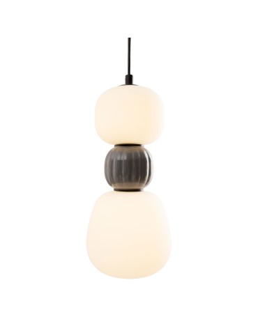 Maxlight Lampa Wiszaca Modern 13W, Opal + Dark Grey P0629 - produkt 2