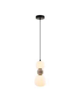 Maxlight Lampa Wiszaca Modern 13W, Opal + Light Grey P0627