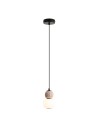 Zobacz Maxlight Lampa Wiszaca Modern 5W, Opal + Medium Brown P0625