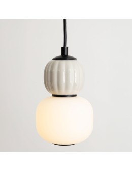 Maxlight Hanging Lamp Modern 5W, Opal + Light Grey P0624 - product 2
