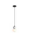 View Maxlight Hanging Lamp Modern 5W, Opal + Light Grey P0624