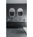 Illuminated mirrors - Maxlight Mirror Rectangle 100X60cm Frameless Illuminated Mirror W0388 - product 2