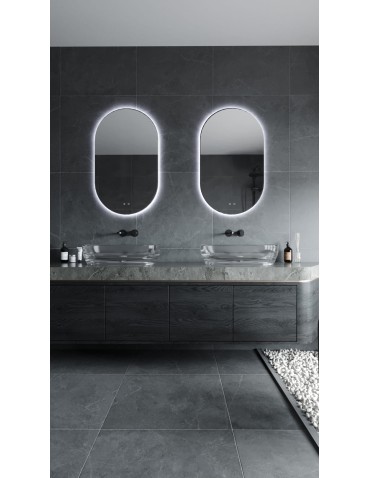 Maxlight Mirror Prostokąt 100X60cm Bezramkowe Lustro Podświetlane W0388 - produkt 2