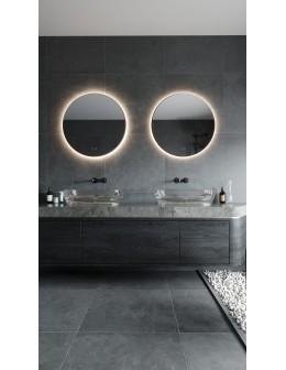 Maxlight Mirror Okrąg ⌀80 cm Bezramkowe Lustro Podświetlane W0387 - produkt 2