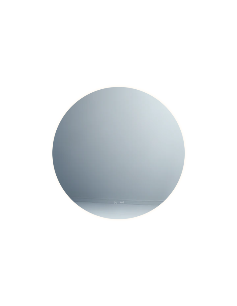 Lustra podświetlane - Maxlight Mirror Okrąg ⌀80 cm Bezramkowe Lustro Podświetlane W0387 - produkt kolory-swiatla.pl 1