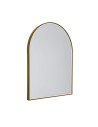 View Maxlight Mirror Semi-circle 90X70cm Gold Illuminated Mirror W0386