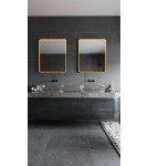 Lustra podświetlane - Maxlight Mirror Prostokąt 76X91cm Brązowe Lustro Podświetlane W0385 - produkt 2