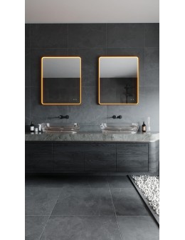 Maxlight Mirror Rectangle 76X91cm Brown Illuminated Mirror W0385 - product 2