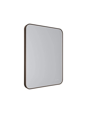 Maxlight Mirror Prostokąt 76X91cm Brązowe Lustro Podświetlane W0385