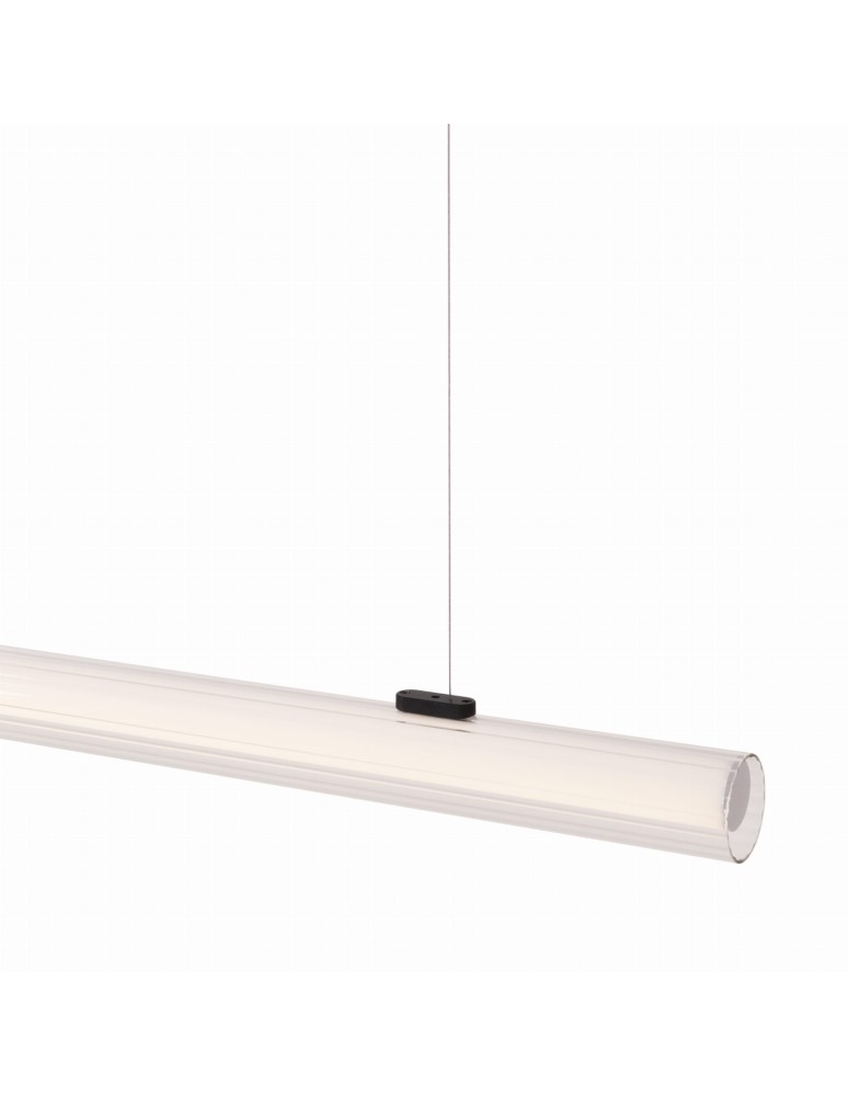 Maxlight Lampa Wisząca Fayette 121cm 20W 3000K Czarny IP44 P0621