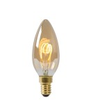 Retro LED bulbs E14 230V - Lucide LED BULB 1xE14 amber 49043/03/62 - product 1