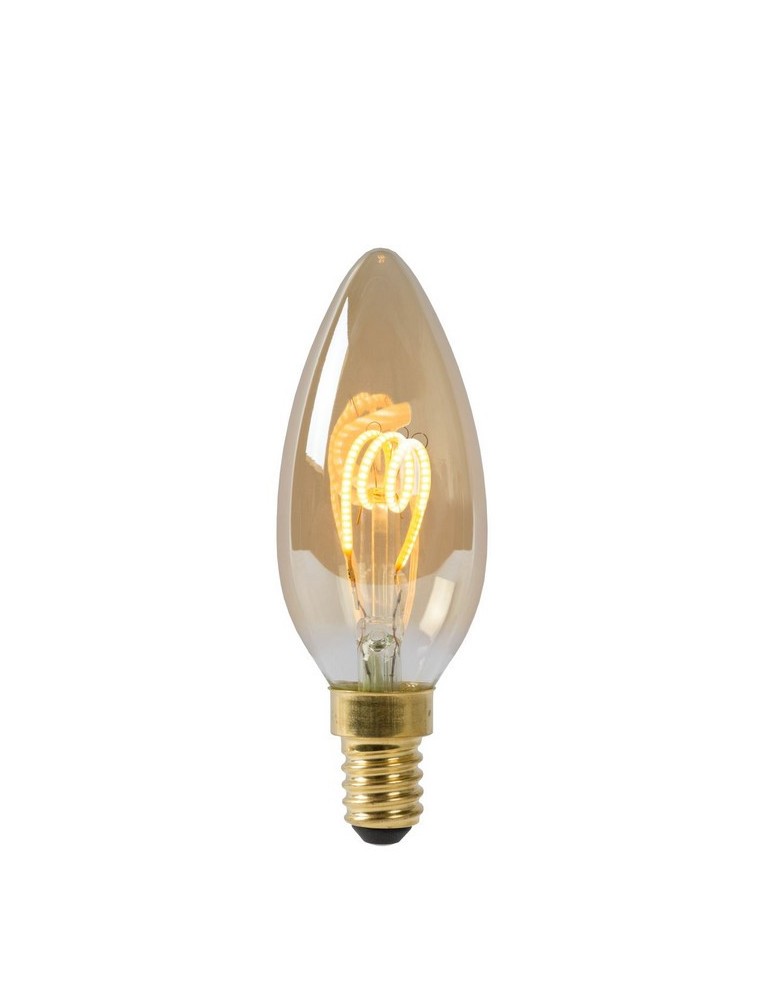 Retro LED bulbs E14 230V - Lucide LED BULB 1xE14 amber 49043/03/62 - product kolory-swiatla.pl 1