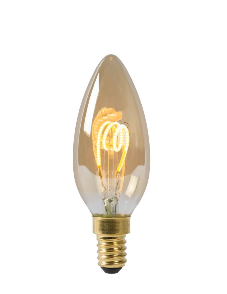 Retro LED bulbs E14 230V - Lucide LED BULB 1xE14 amber 49043/03/62 - product kolory-swiatla.pl 2
