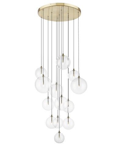 Zuma Line Milan Lampa Wisząca Złota/Gold P0606-13B-2GAC