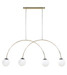 Zuma Line Bow Lampa Wisząca Złoty 1219