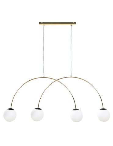 Zuma Line Bow Lampa Wisząca Złoty 1219