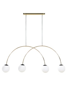 Zuma Line Bow Lampa Wisząca Złoty 1219