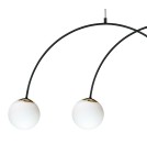 Zuma Line Bow Lampa Wisząca Czarny 1220