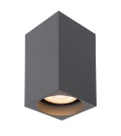 Ceiling luminaires for replaceable light source - Lucide DELTO LED Ceiling 1xGU10 grey 09916/06/36 - product 1