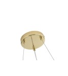Zuma Line Leaf Lampa Wisząca Złota\\Gold MD2858-6AS-G
