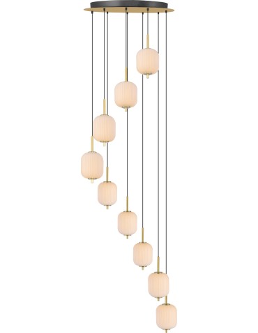 Zuma Line Akari Lampa Wisząca Złota/Gold DU31288/55W