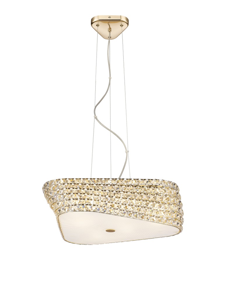 Zuma Line Babylon Lampa Wisząca Złota/Gold P0286-06M-F7AC