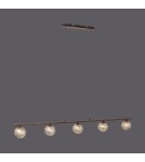 Paul Neuhaus Greta Lampa Wisząca Brązowy/Złoty 2040-48