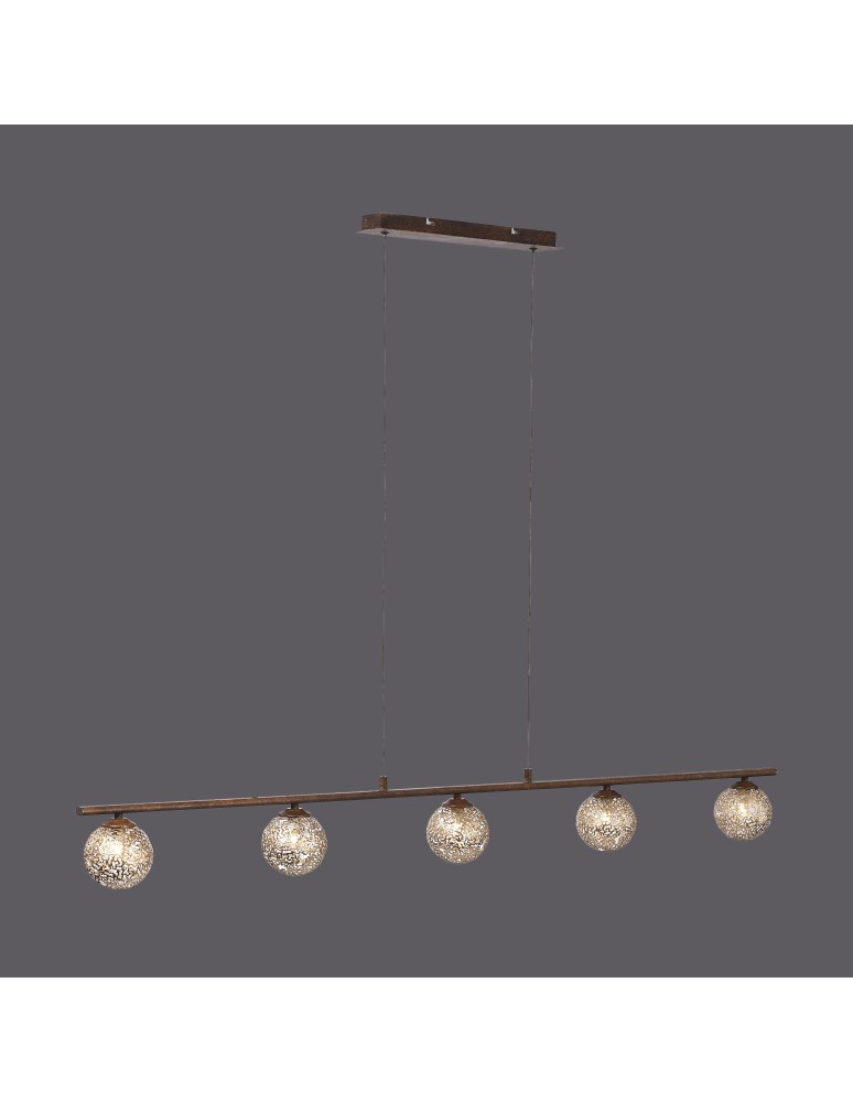 Paul Neuhaus Greta Lampa Wisząca Brązowy/Złoty 2040-48