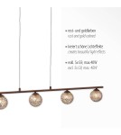 Paul Neuhaus Greta Lampa Wisząca Brązowy/Złoty 2040-48