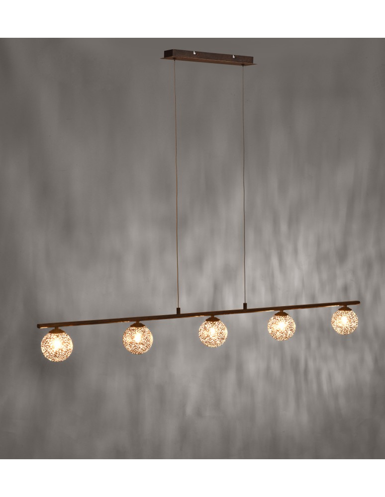 Paul Neuhaus Greta Lampa Wisząca Brązowy/Złoty 2040-48
