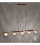 Paul Neuhaus Greta Lampa Wisząca Brązowy/Złoty 2040-48