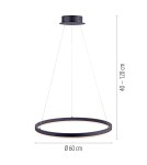 Paul Neuhaus Titus Lampa Wisząca Antracyt