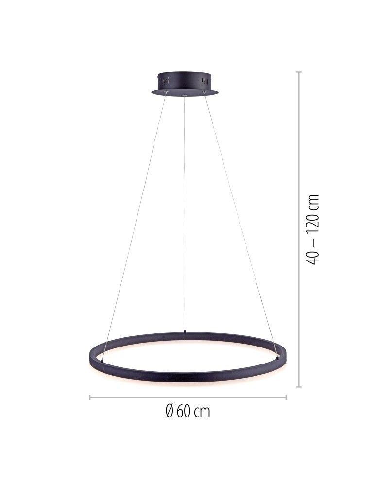 Paul Neuhaus Titus Lampa Wisząca Antracyt