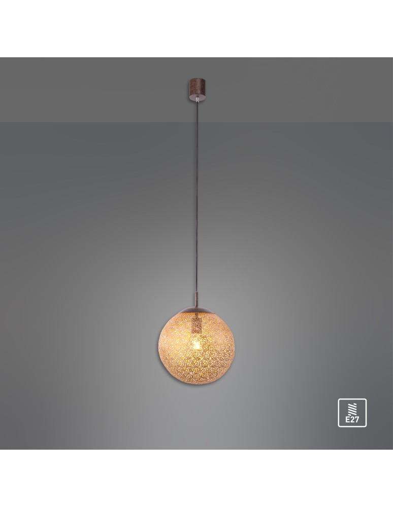 Paul Neuhaus Greta Lampa Wisząca Rdza/Złoty
