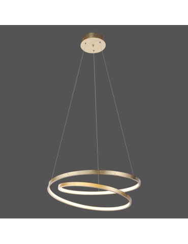 Paul Neuhaus Roman Lampa Wisząca Złoty 2472-12