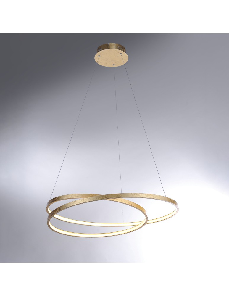 Paul Neuhaus Roman Lampa Wisząca Złoty 2474-12