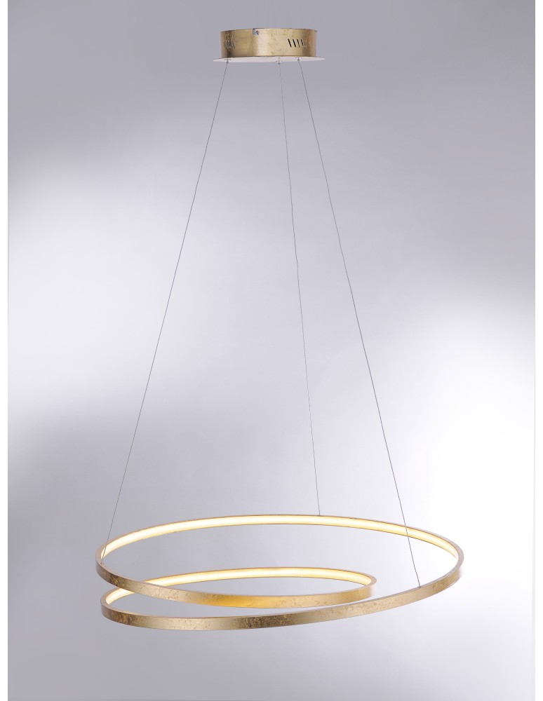 Paul Neuhaus Roman Lampa Wisząca Złoty 2474-12